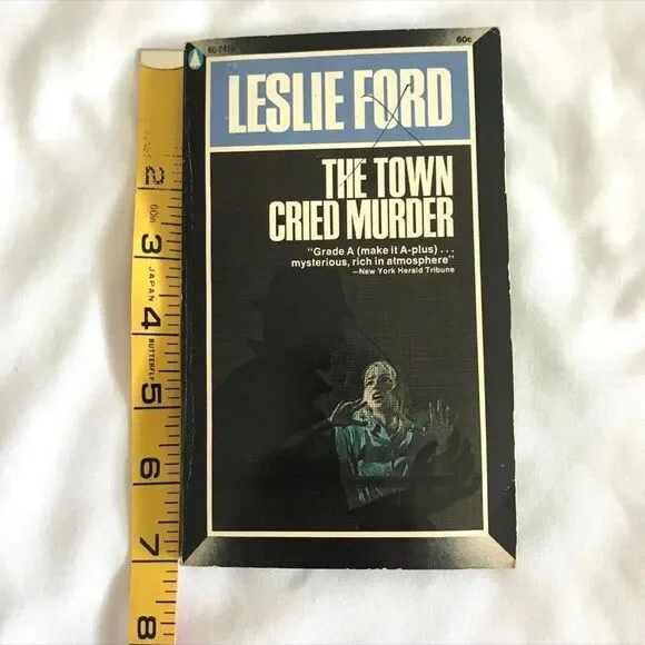 The Town Cried Murder by Leslie Ford PB Paperback Vintage Mystery Love - Picture 8 of 8